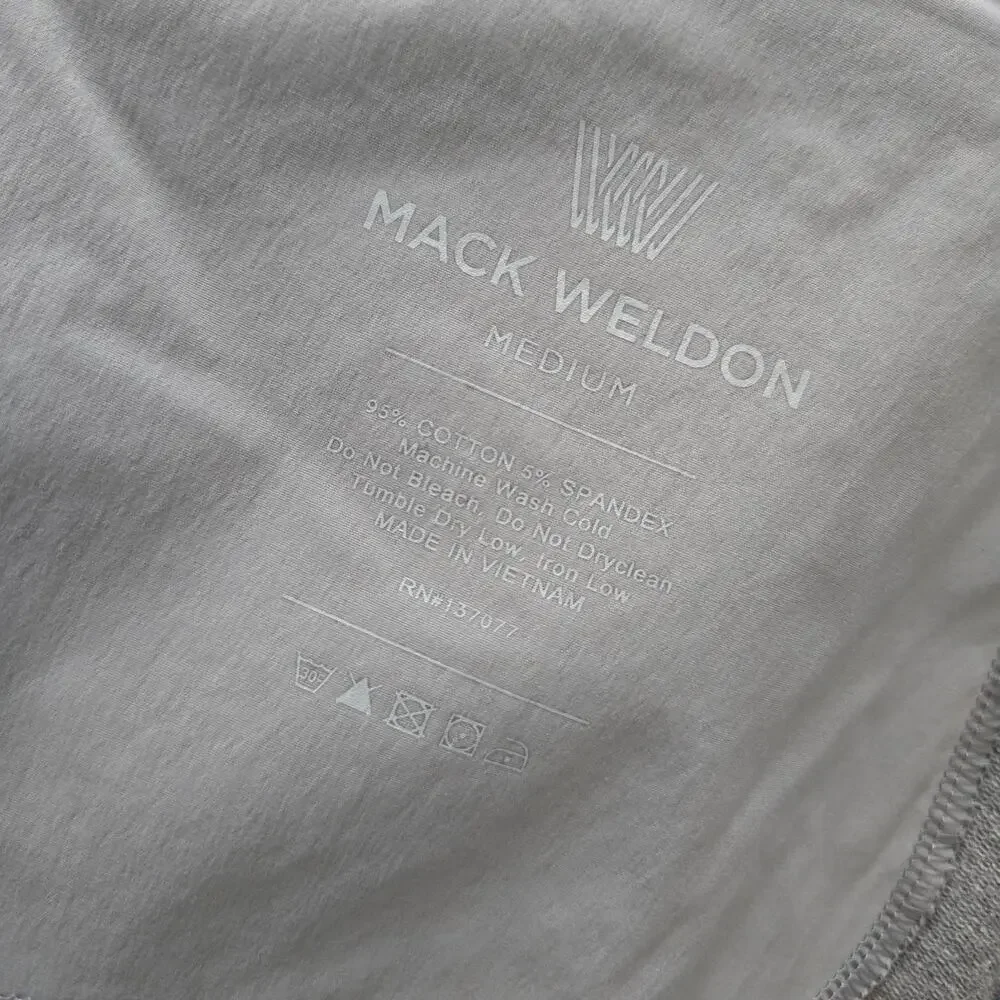 Mack Weldon Ace Sweatpants Gray Men’s Medium Daily Wear Soft Cotton Lounge